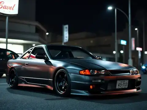 Silvia マットブラック 施工事例